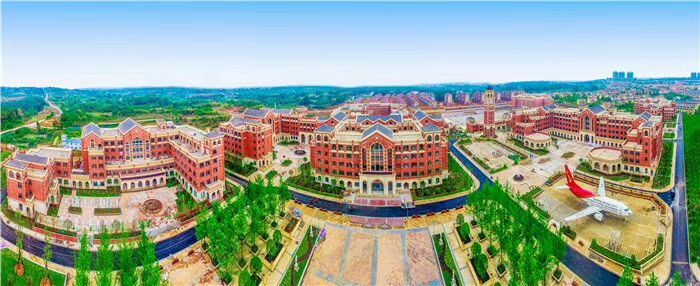 天府航空校園全景